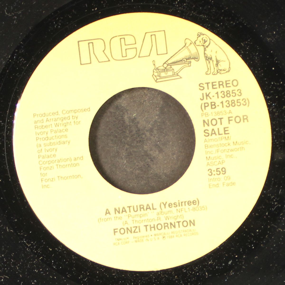 a natural (yesirree) / same by FONZI THORNTON