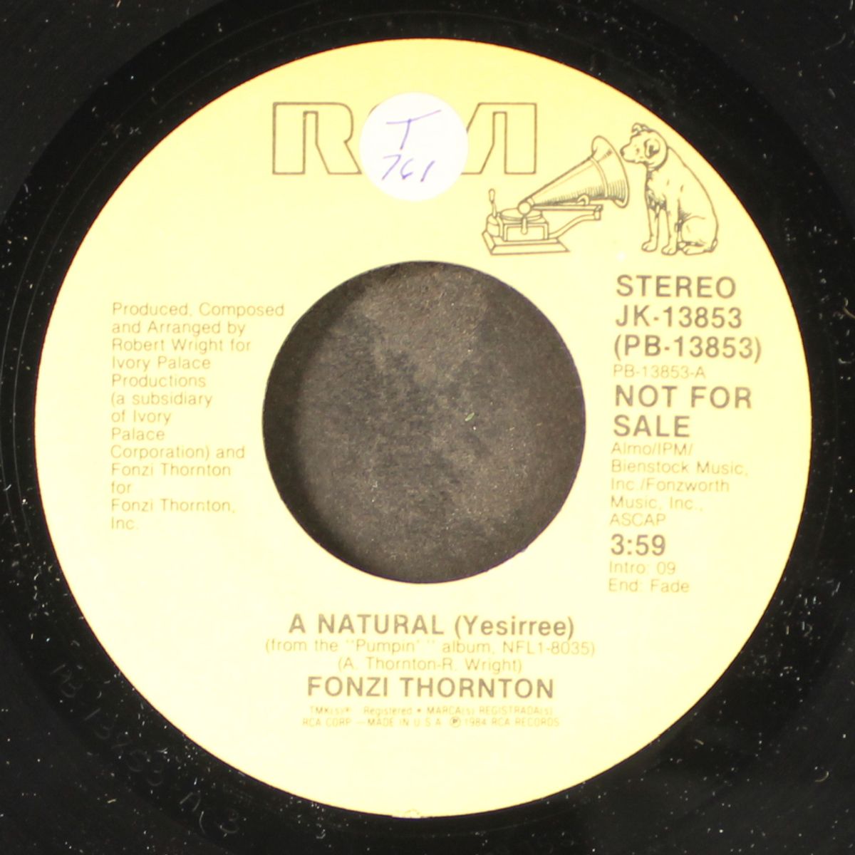 a natural (yesirree) / same by FONZI THORNTON