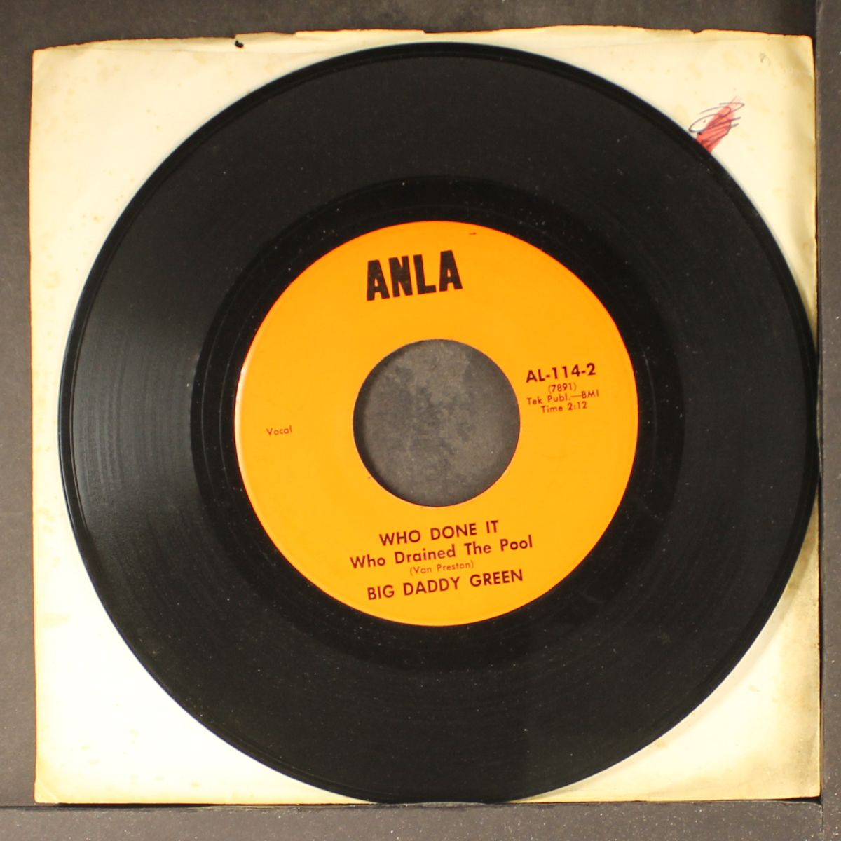 who done it / you gave me a reason to live by BIG DADDY GREEN