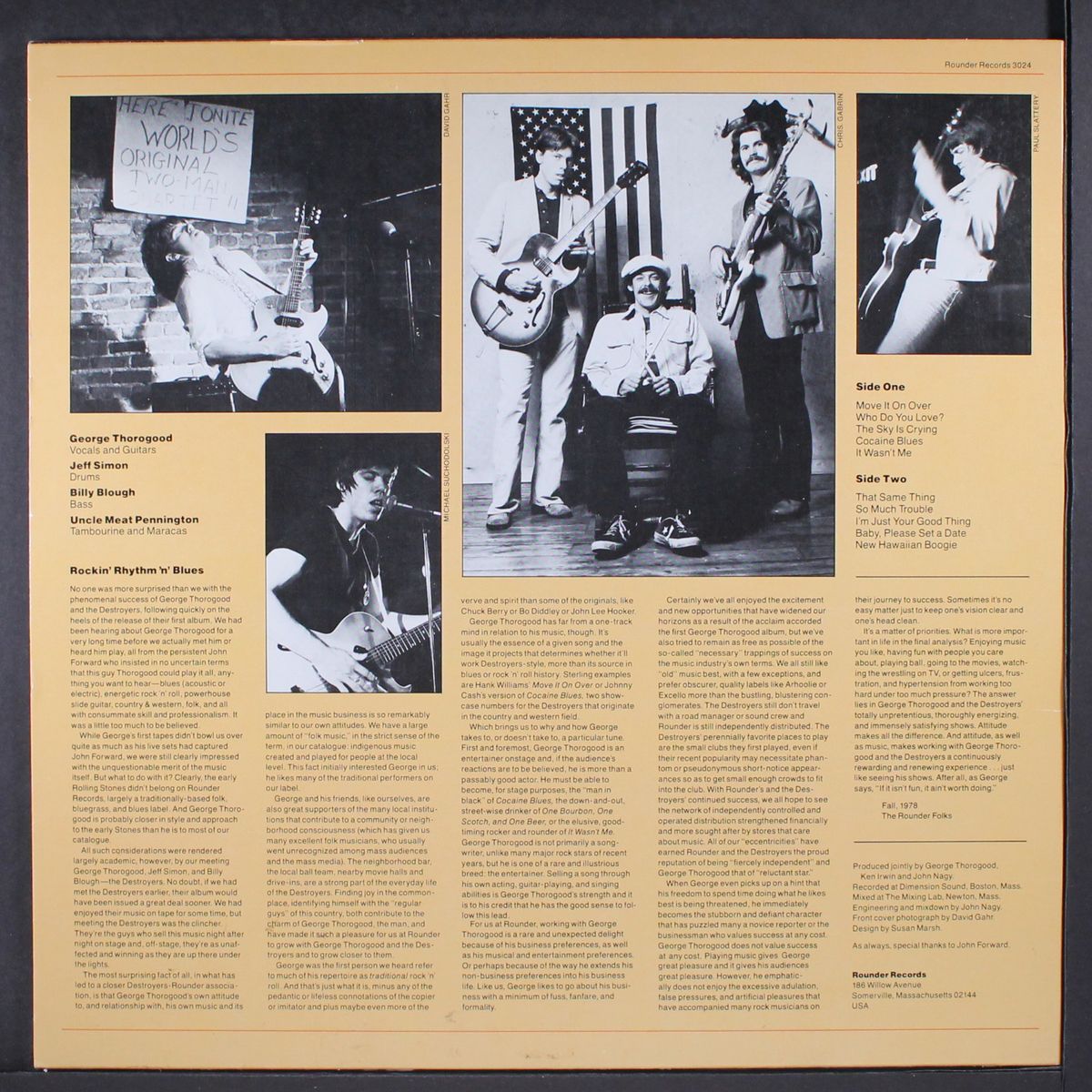move it on over by GEORGE THOROGOOD & DESTROYERS