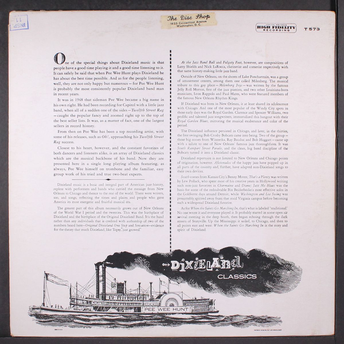 dixieland classics by PEE WEE HUNT