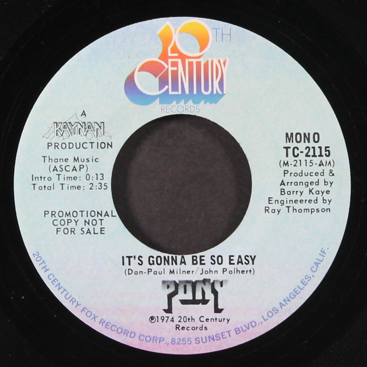 it's gonna be so easy / mono by PONY