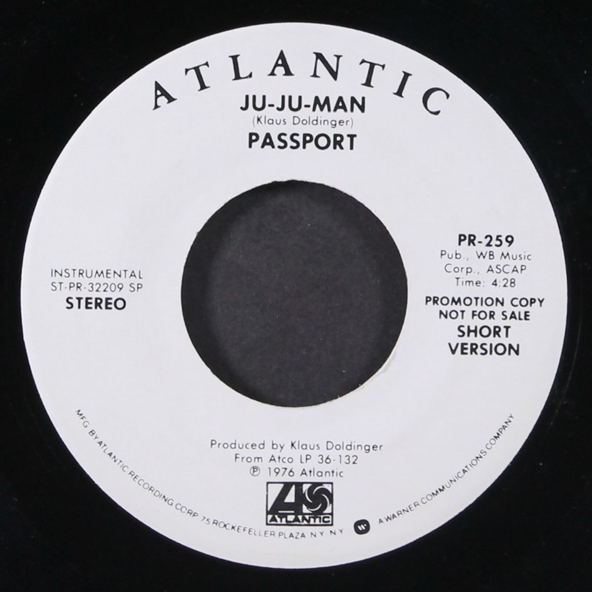 ju ju man / same (short) by PASSPORT