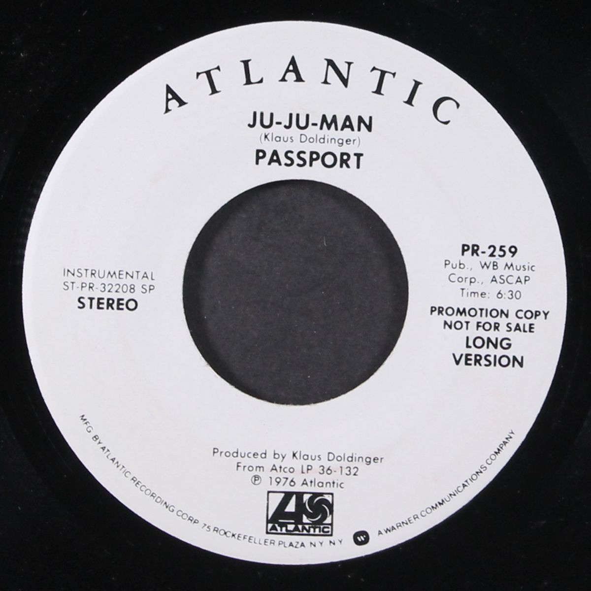ju ju man / same (short) by PASSPORT
