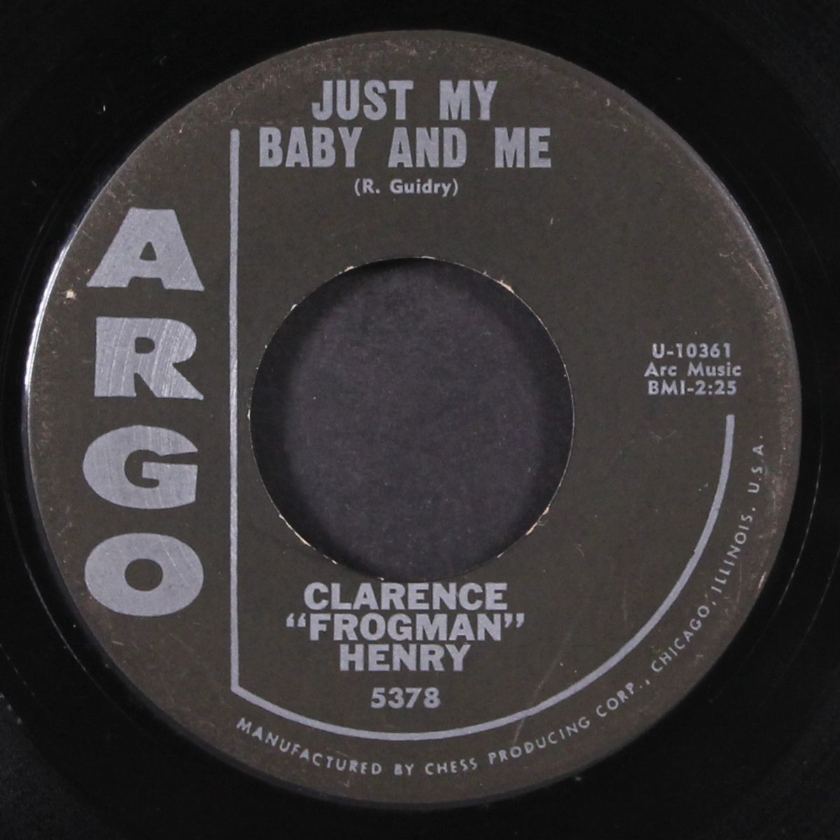 i don't know why / just my baby and me by CLARENCE 'FROGMAN' HENRY