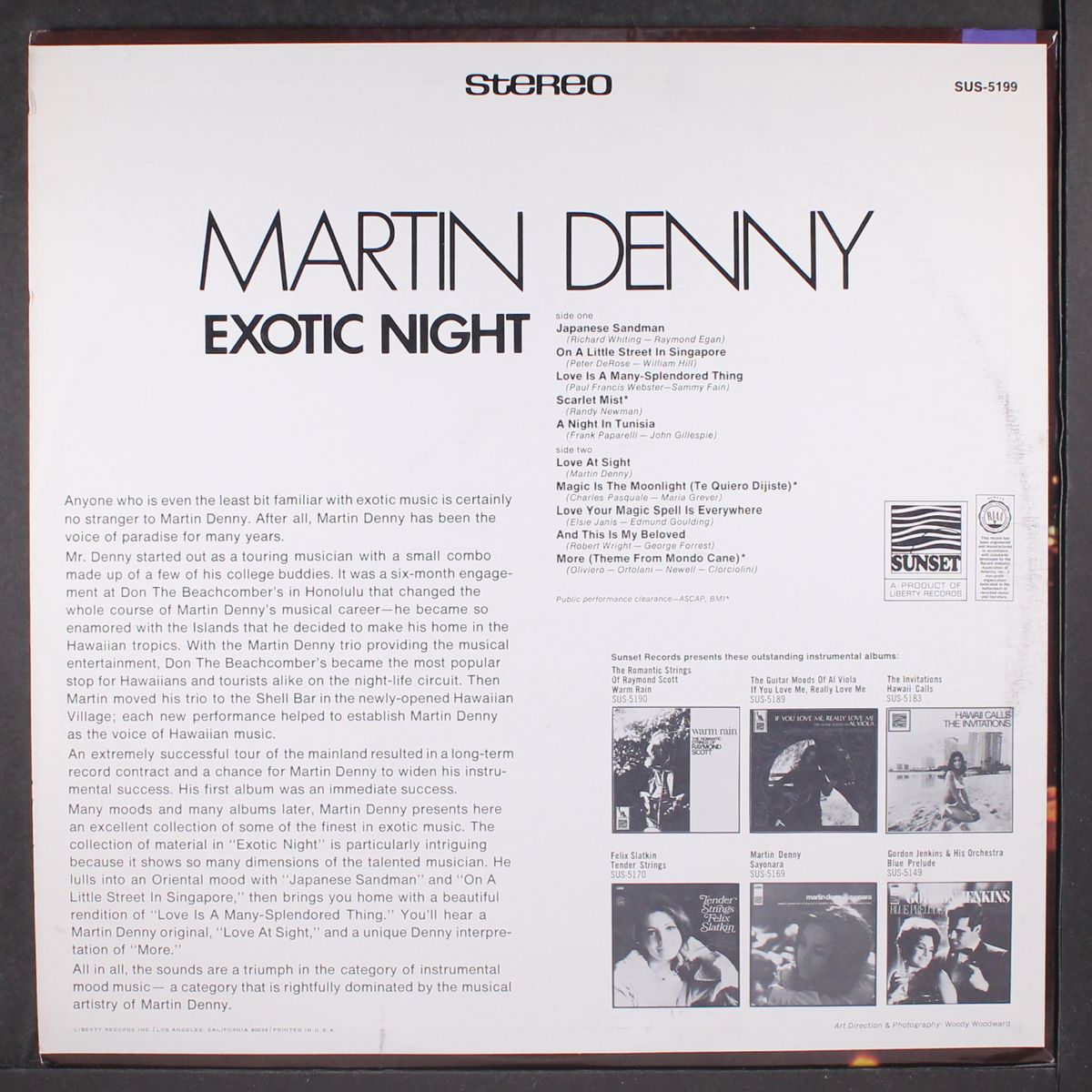 exotic night by MARTIN DENNY