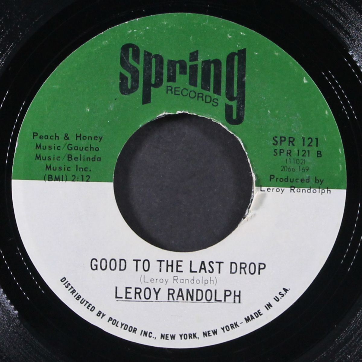 the tender trap / good to the last drop by LEROY RANDOLPH