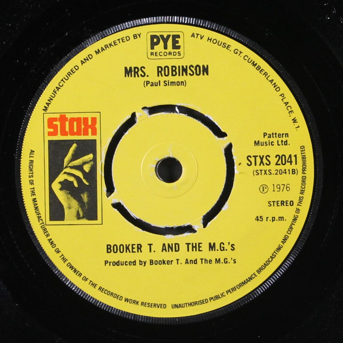 soul limbo / mrs. robinson by BOOKER T. & M.G.'S