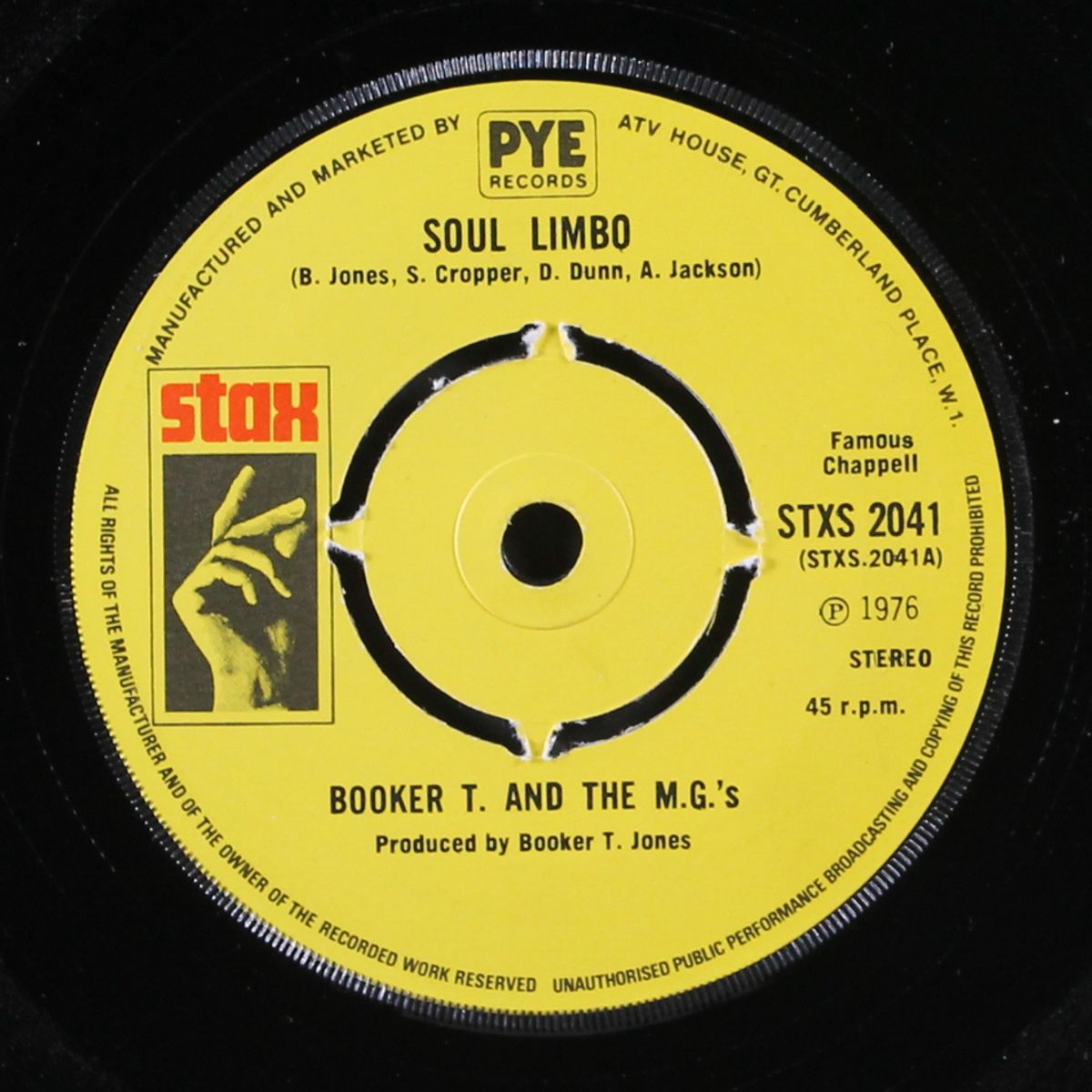soul limbo / mrs. robinson by BOOKER T. & M.G.'S