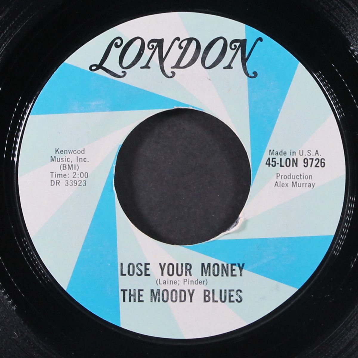 go now! / lose your money by MOODY BLUES