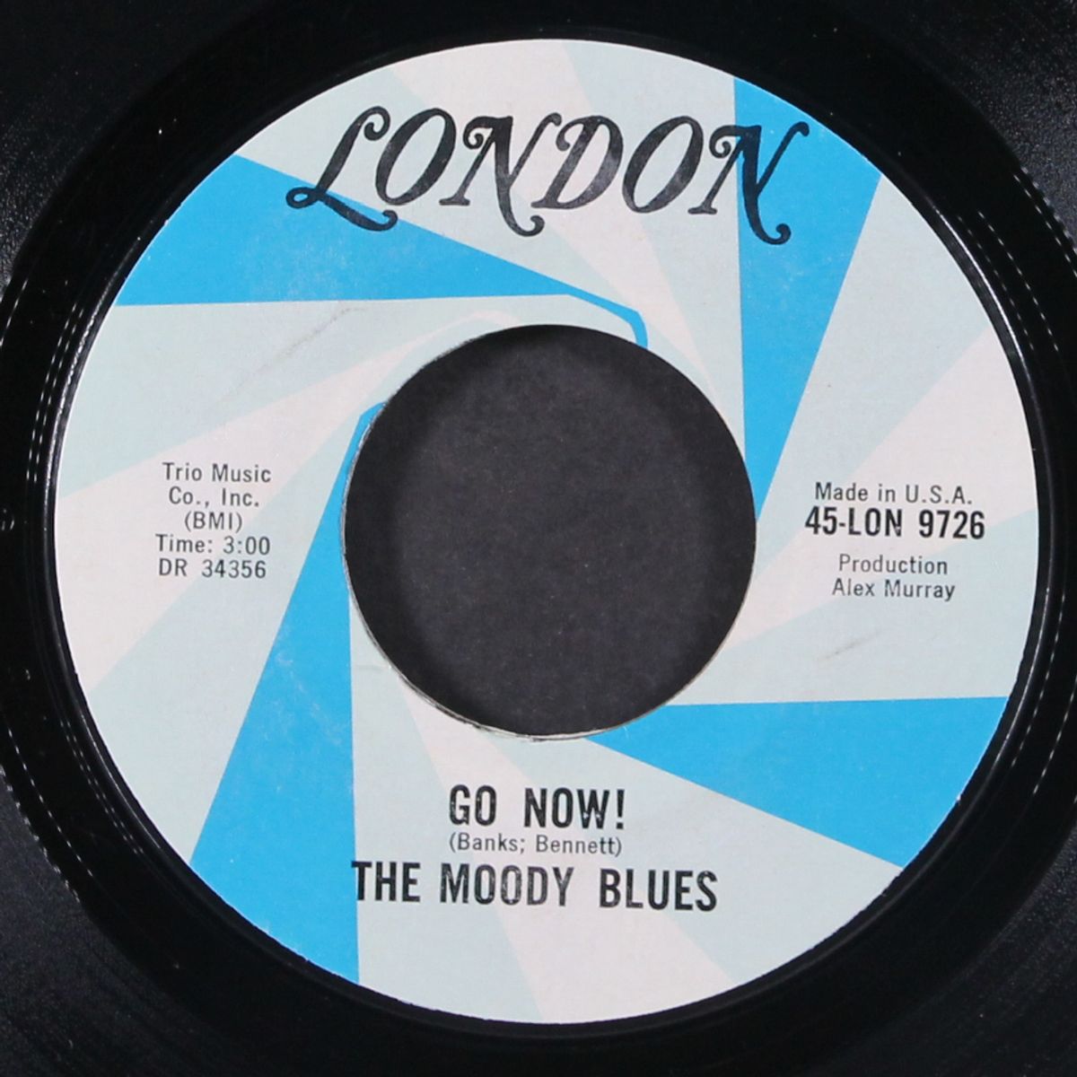 go now! / lose your money by MOODY BLUES