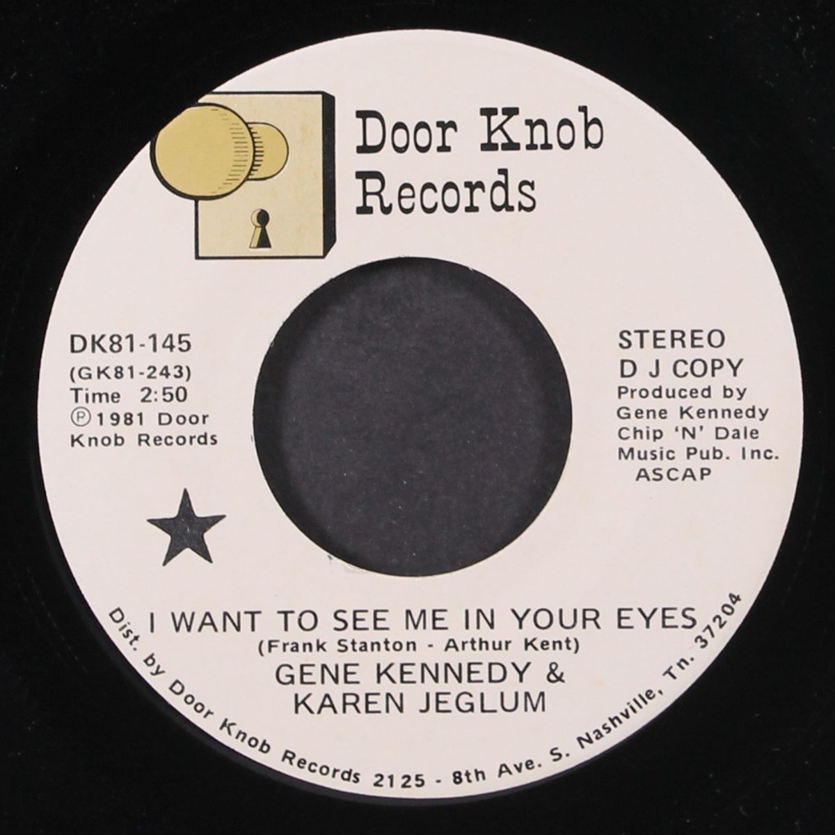 i want to see me in your eyes by GENE KENNEDY & KAREN JEGLUM