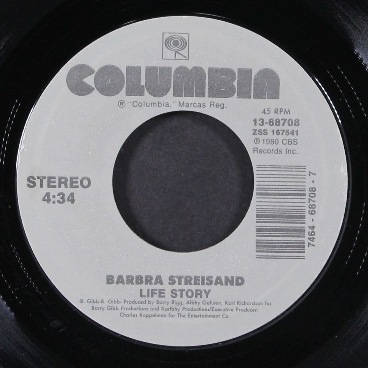 life story / guilty by BARBRA STREISAND & BARRY GIBB