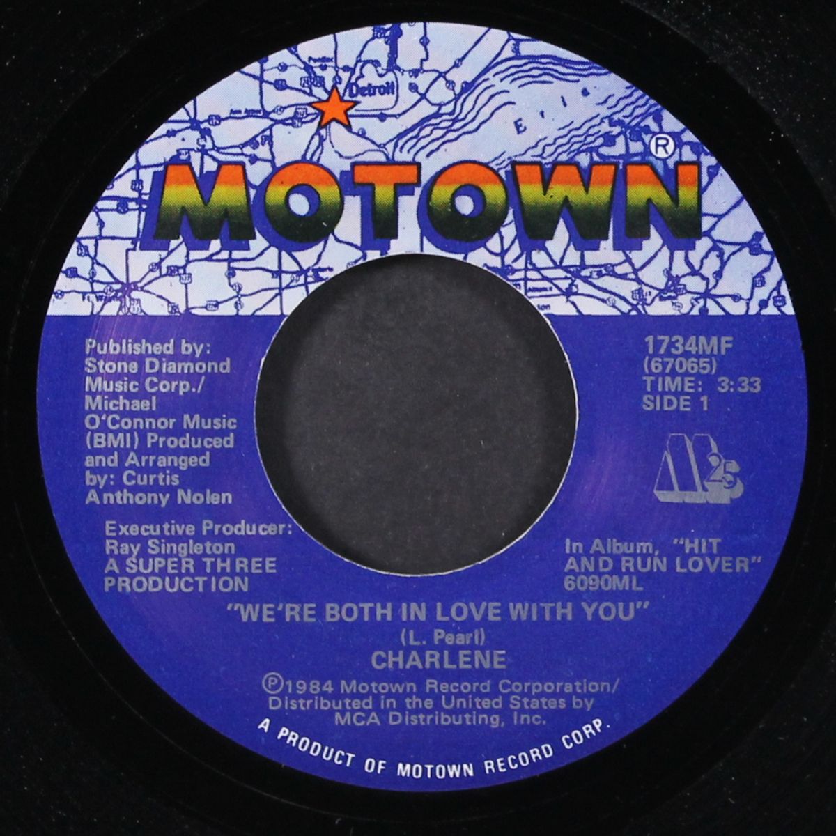we're both in love with you / i want the world to know he's mine by CHARLENE