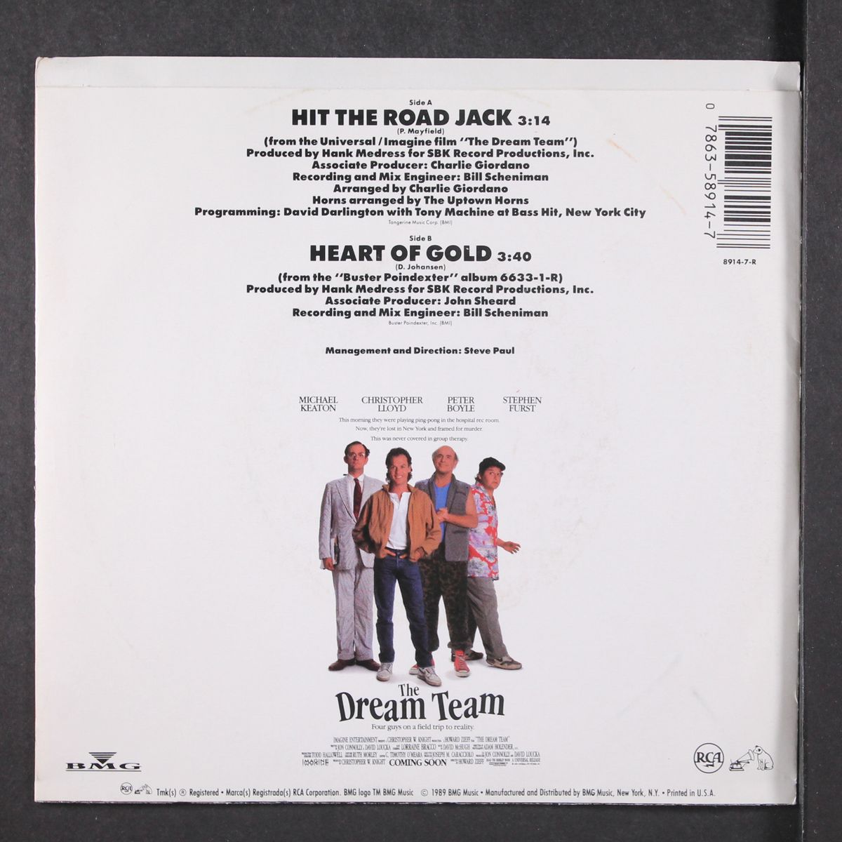 hit the road jack / heart of gold by BUSTER POINDEXTER