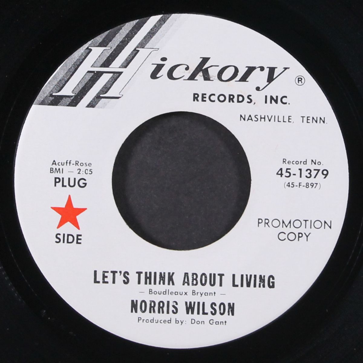 let's think about living / oh lonesom eme by NORRIS WILSON