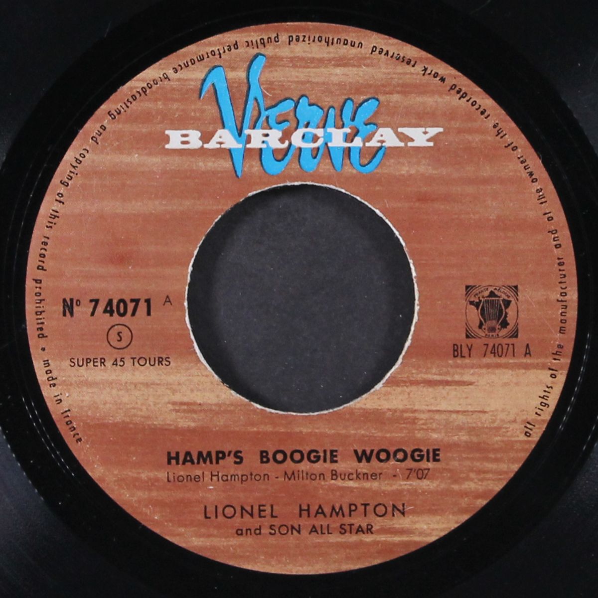 hamp's boogie woogie / what is this thing called love by LIONEL HAMPTON
