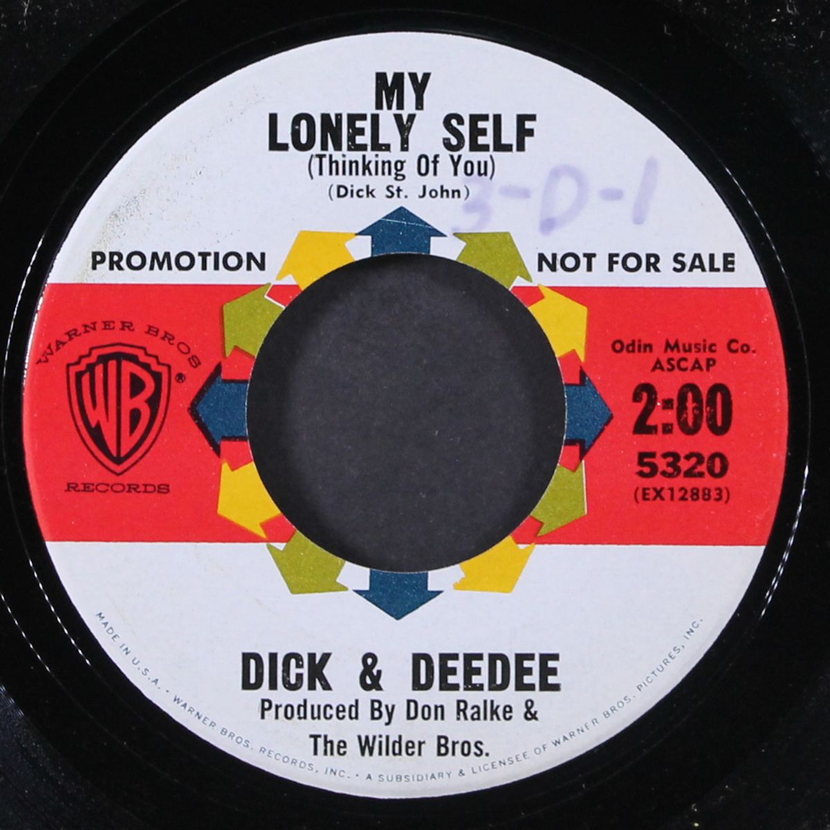 the river took my baby / my lonely self by DICK & DEE DEE