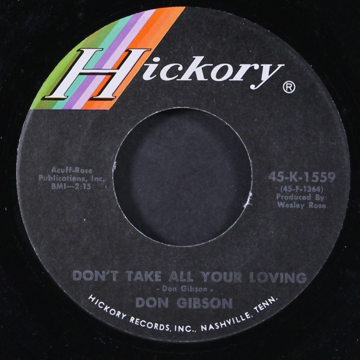 pretending every day / don't take all your loving by DON GIBSON