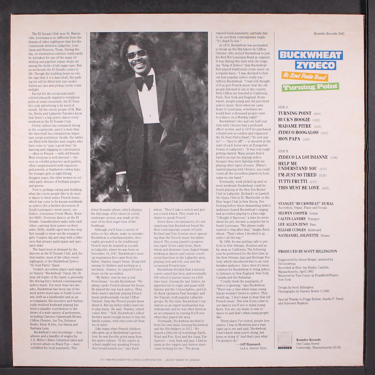 turning point by BUCKWHEAT ZYDECO