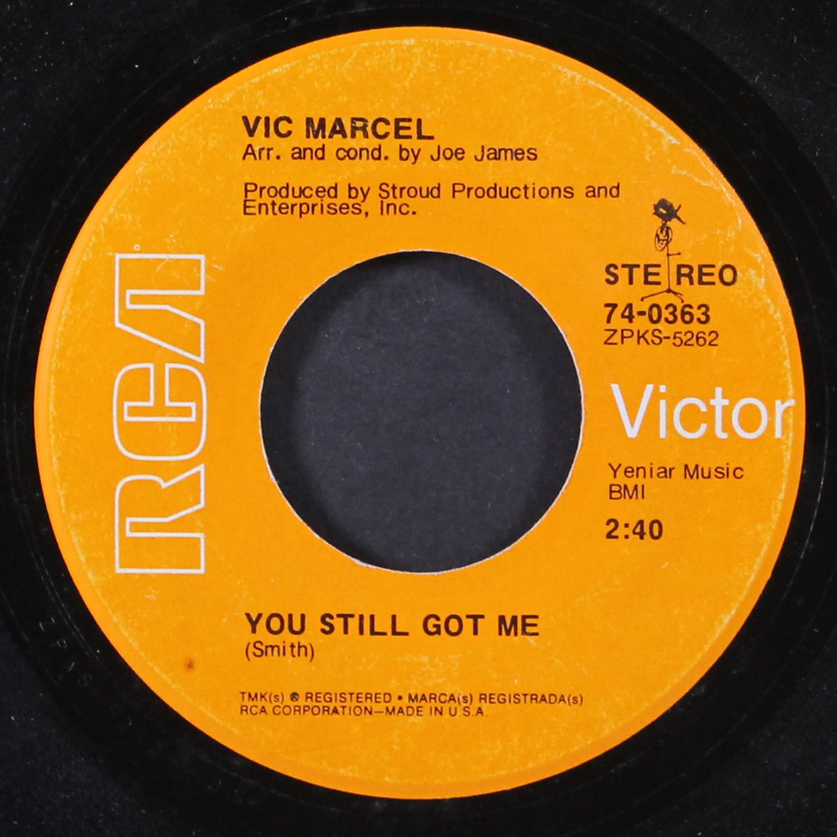 you still got me / you bring out the best in me by VIC MARCEL