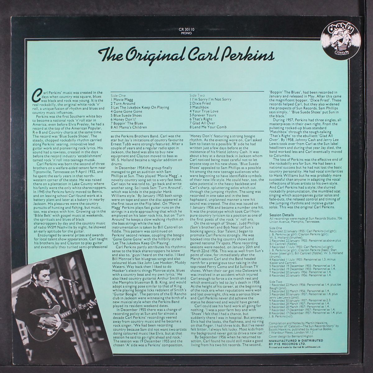 the original carl perkins by CARL PERKINS