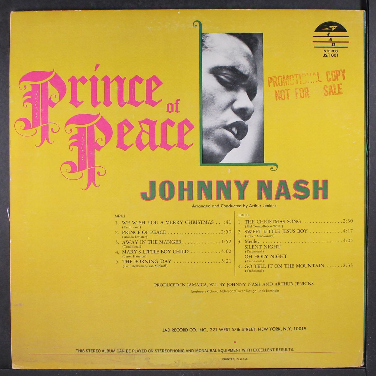 prince of peace by JOHNNY NASH