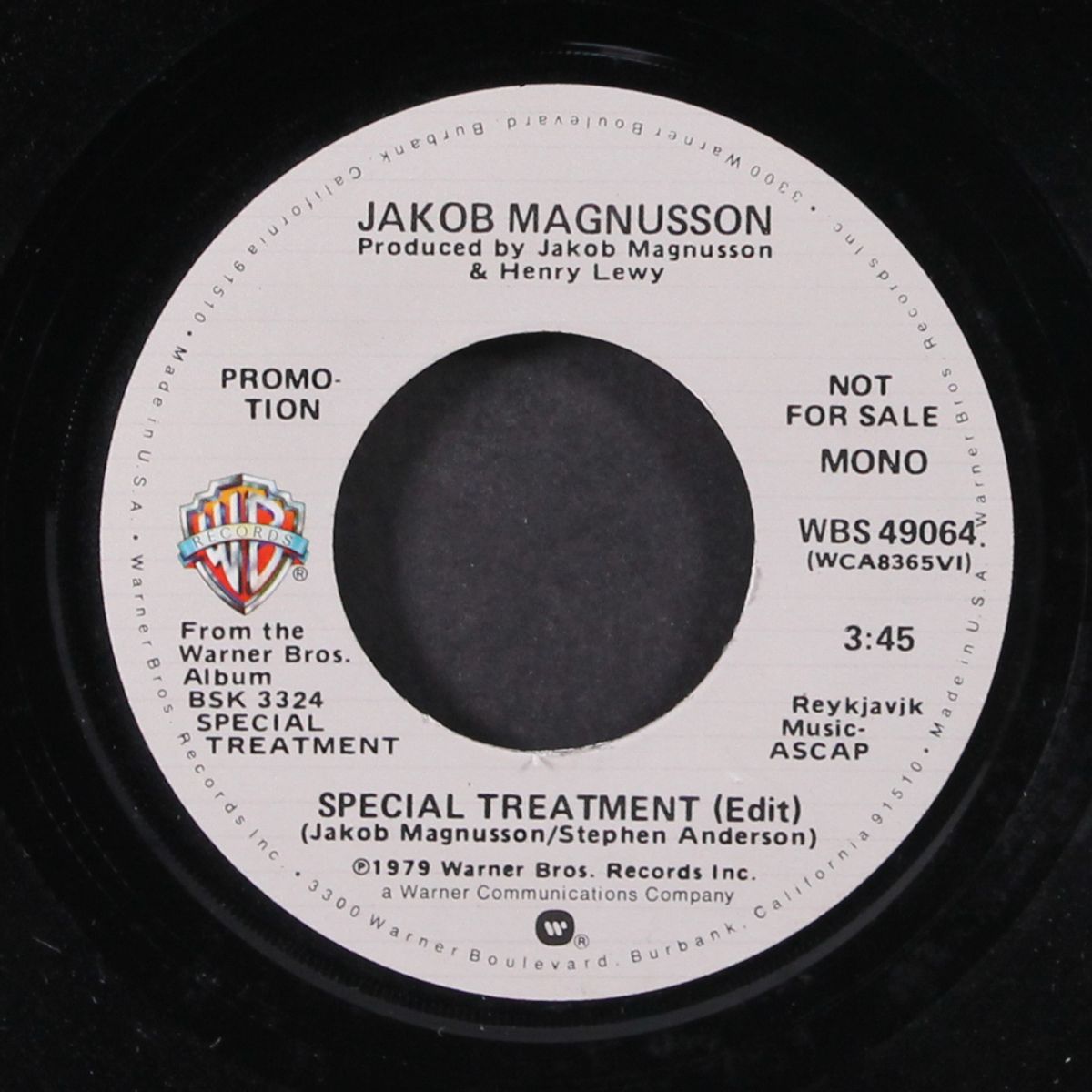 special treatment / mono by JAKOB MAGNUSSON