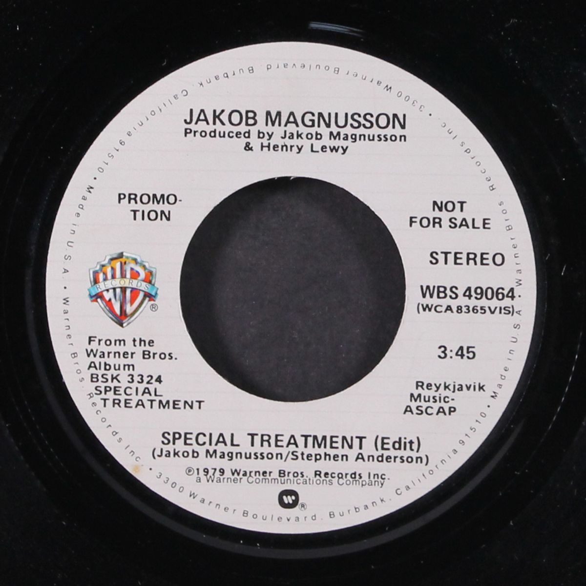 special treatment / mono by JAKOB MAGNUSSON