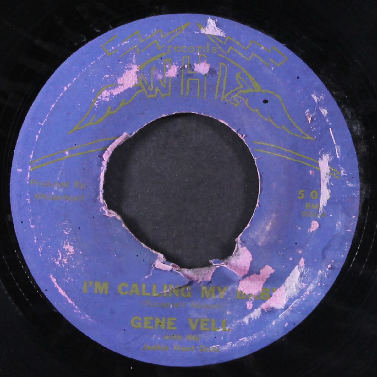 i'm calling my baby / screaming all night long by GENE VELL