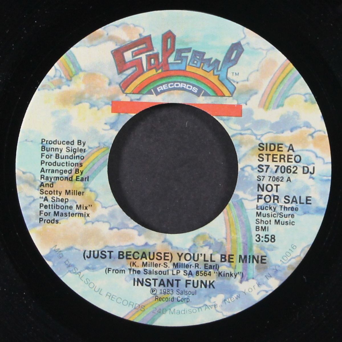 (just because) you'll be mine / same by INSTANT FUNK
