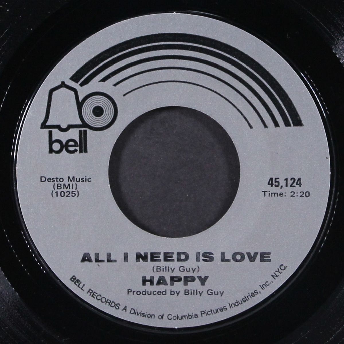 all i need is love / shake a leg by HAPPY
