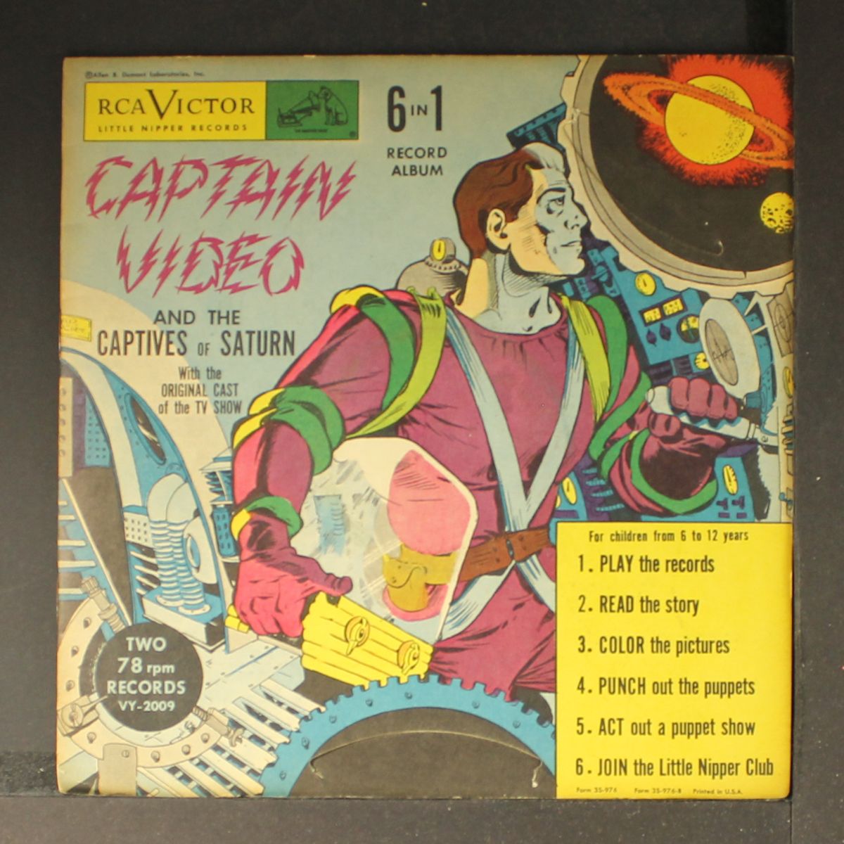 and the captives of saturn by CAPTAIN VIDEO
