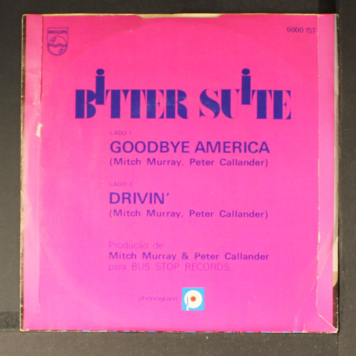 goodbye america / drivin' by BITTER SUITE