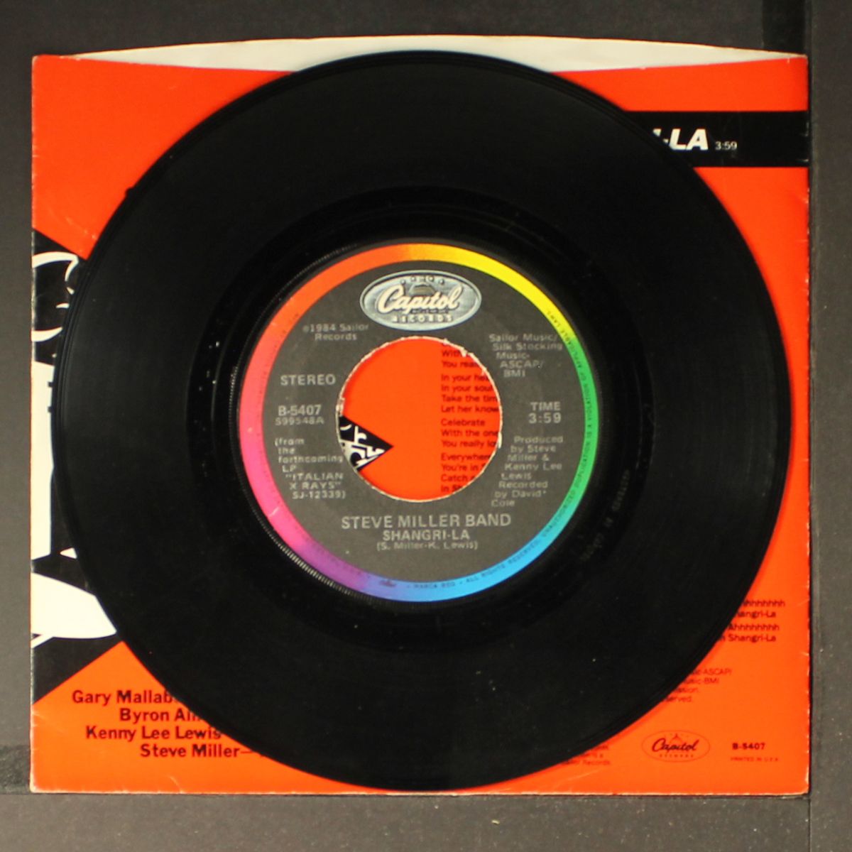 shangri-la / circle of love by STEVE MILLER