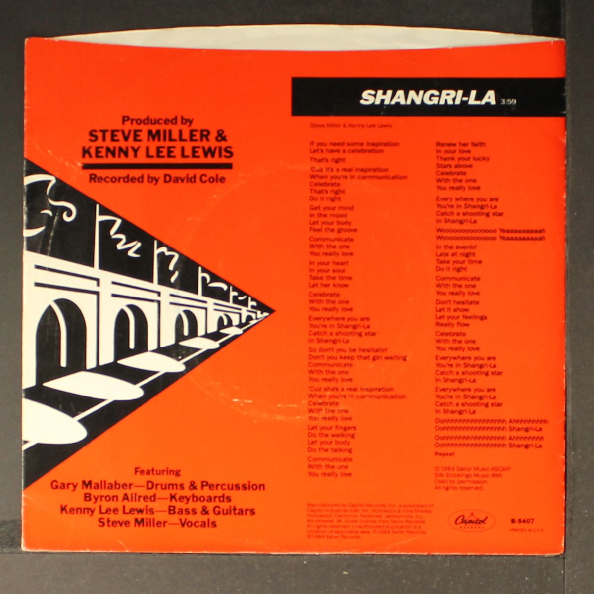shangri-la / circle of love by STEVE MILLER