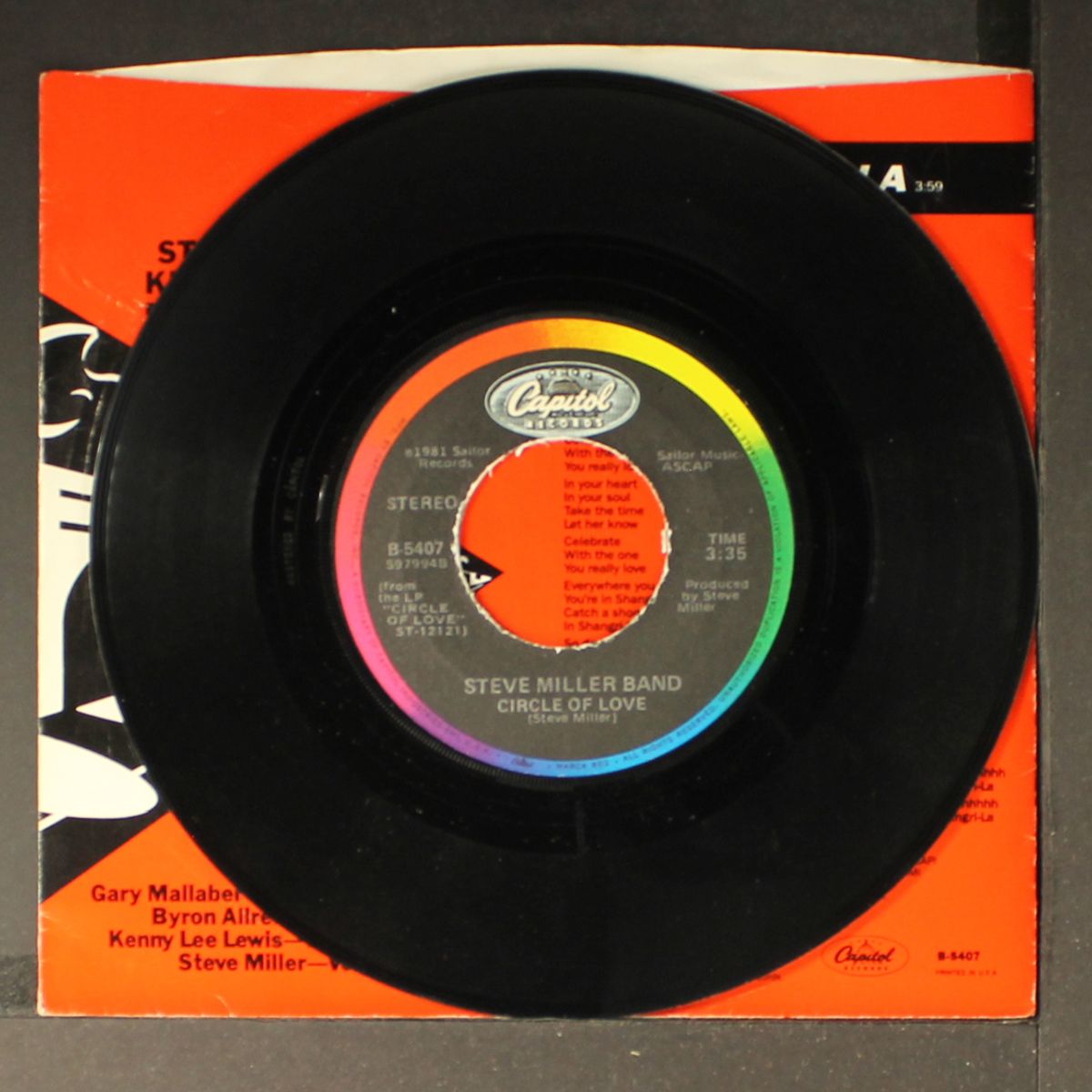 shangri-la / circle of love by STEVE MILLER