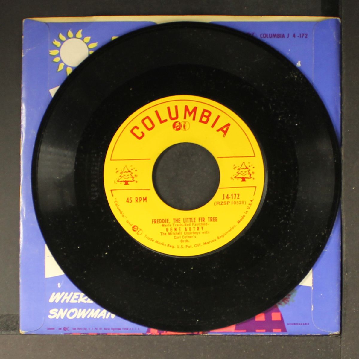 where did my snowman go by GENE AUTRY