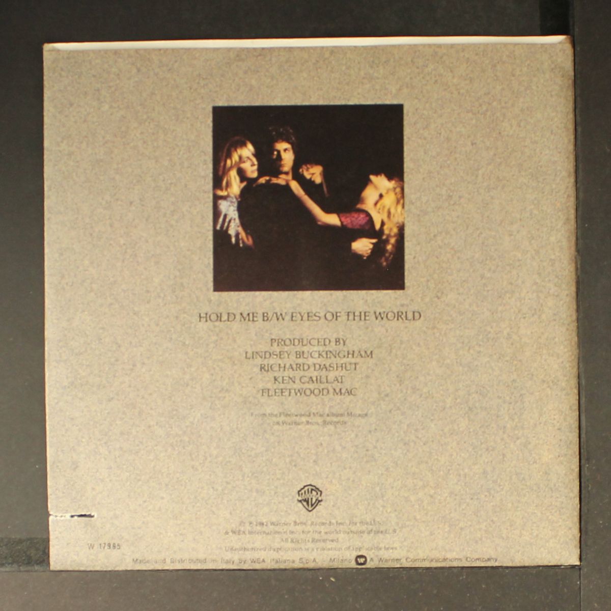 hold me / eyes of the world by FLEETWOOD MAC