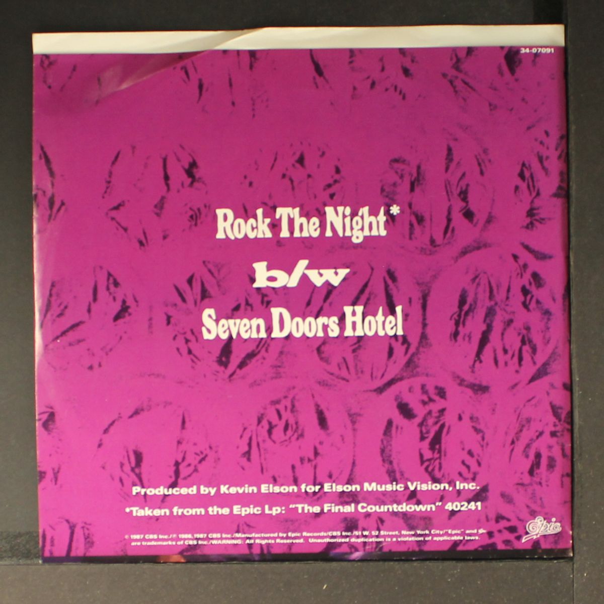 rock the night by EUROPE