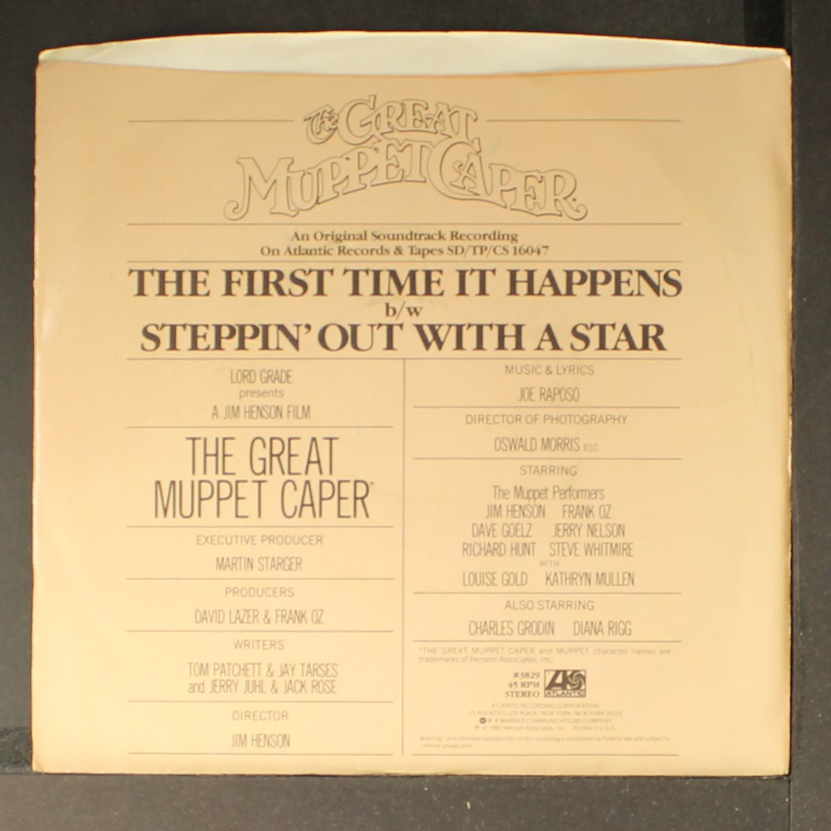the first time it happens / mono by MUPPETS