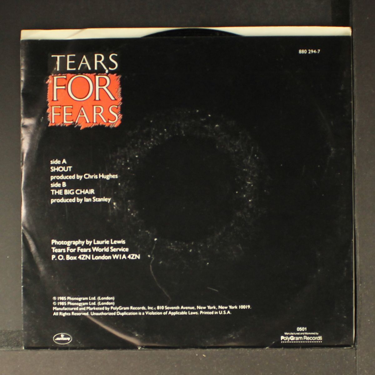 shout by TEARS FOR FEARS
