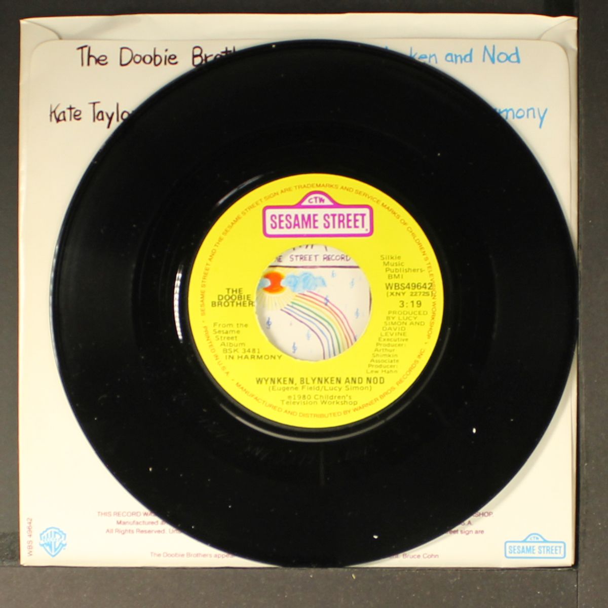 wynken, blynken, and nod / in harmony by DOOBIE BROTHERS/ KATE TAYLOR & SIMON-TAYLOR FAMILY