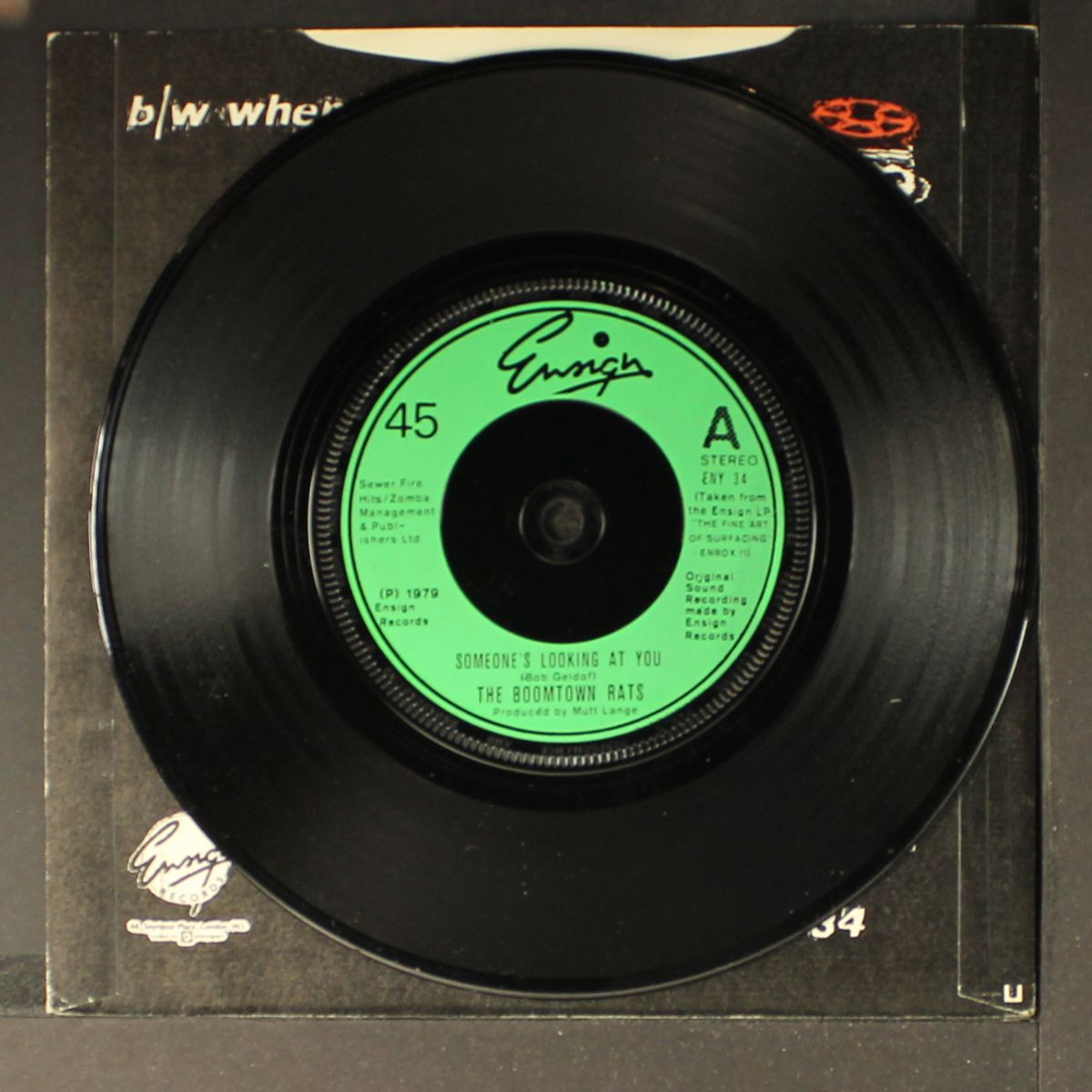 someone's looking at you by BOOMTOWN RATS