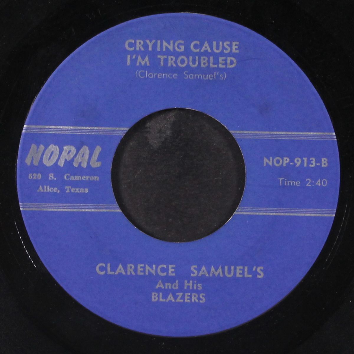meet me / crying cause i'm troubled by CLARENCE SAMUELS