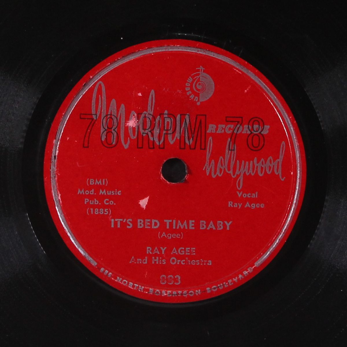 flirtin blues / it's bed time baby by RAY AGEE