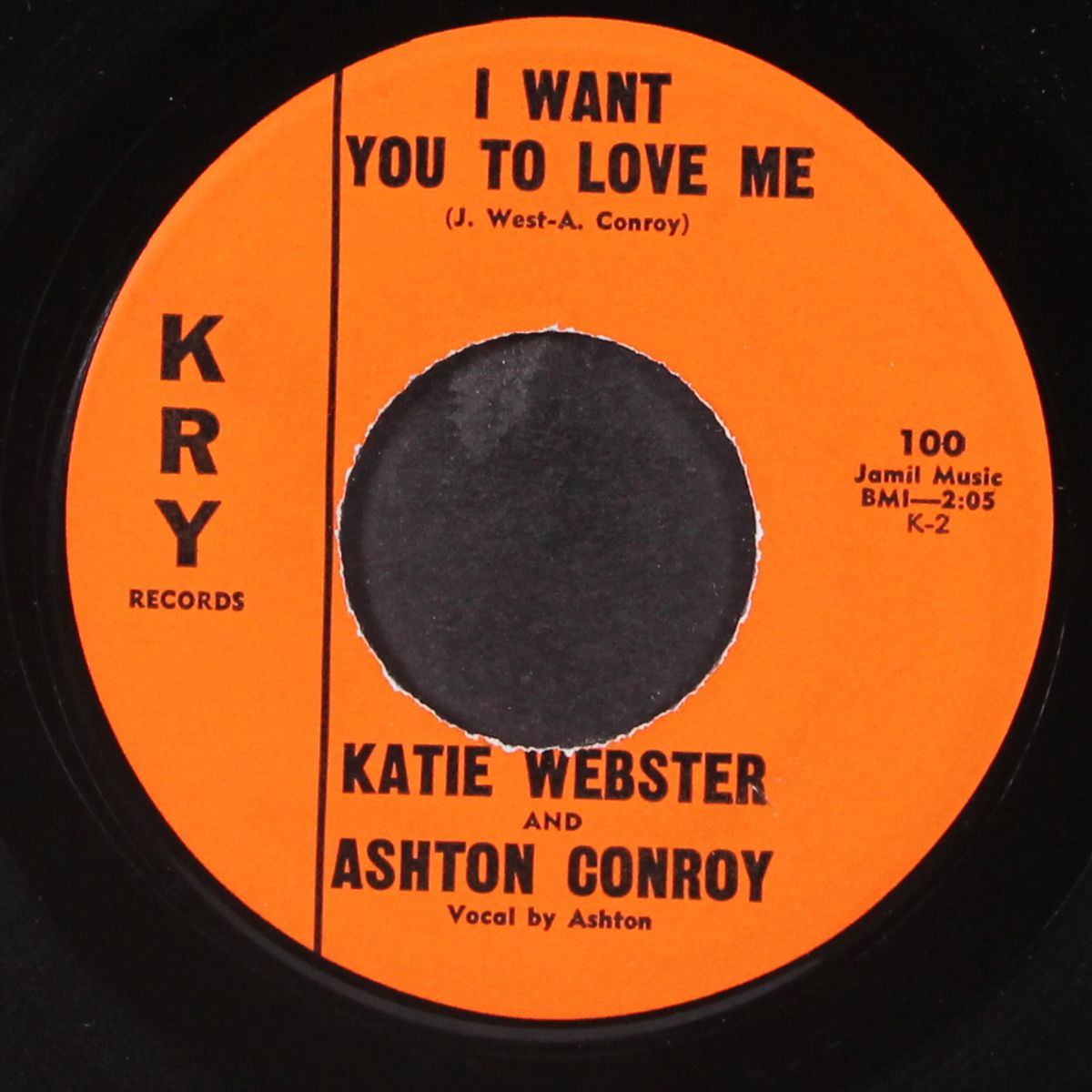 baby, baby / i want you to love me by KATIE WEBSTER & ASHTON CONROY