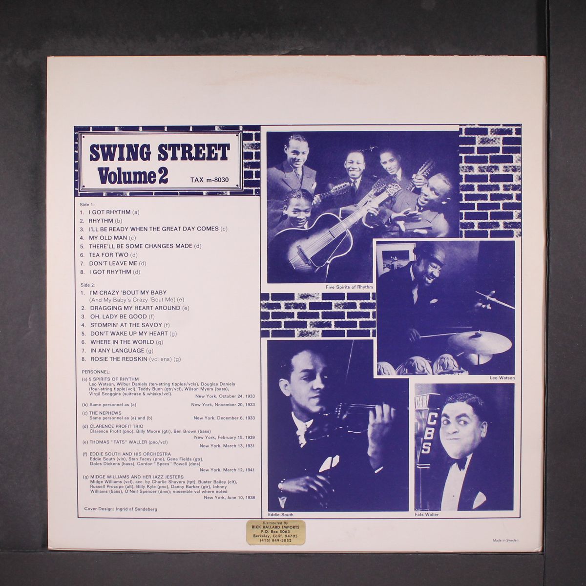 swing street, vol. 2 by VARIOUS
