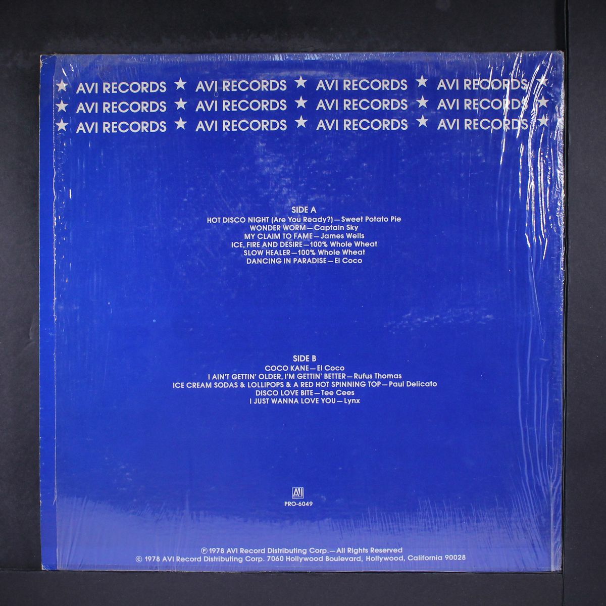 avi records presents fall 1978 new releases by VARIOUS