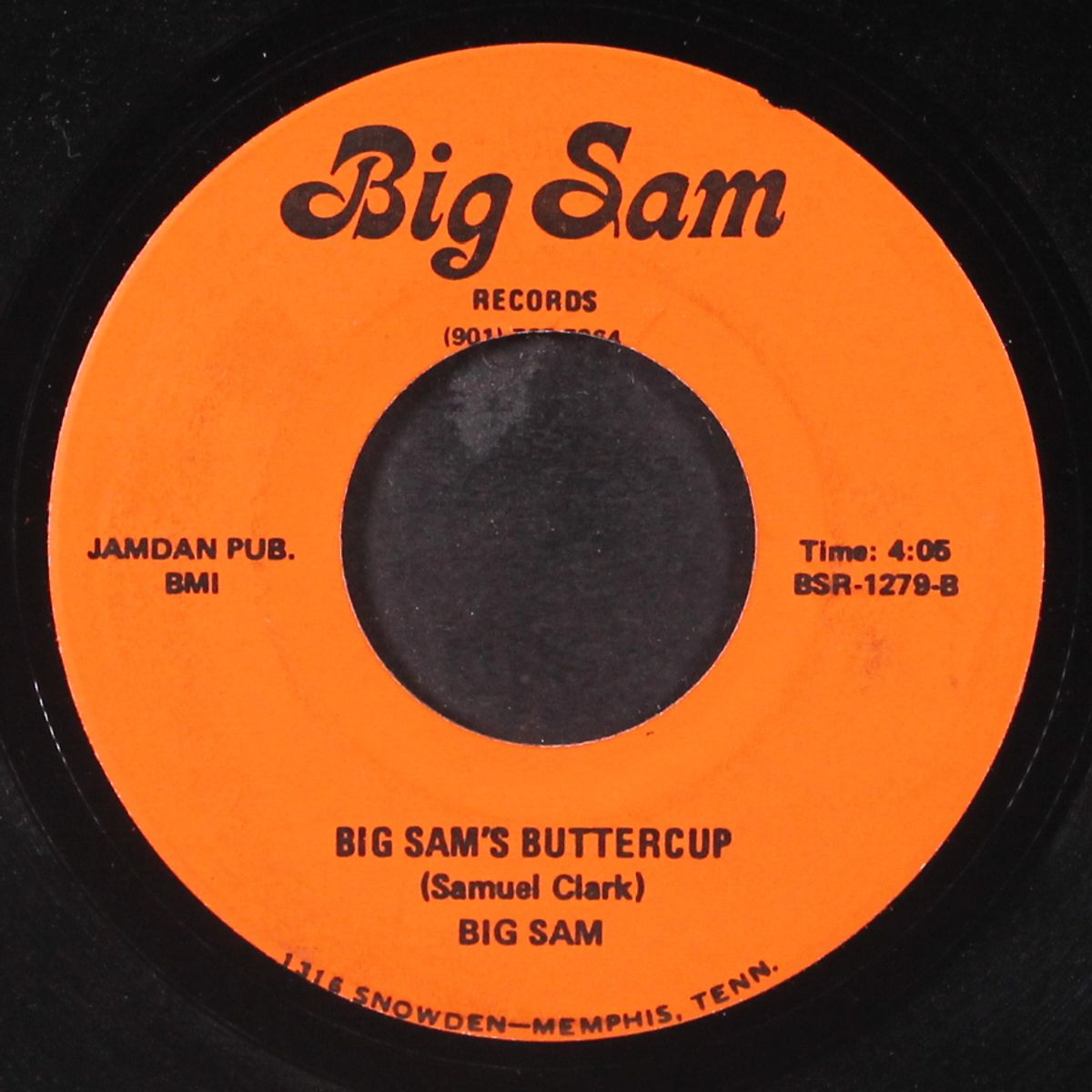 who's gonna play the blues when i'm gone / big sam's buttercup by BIG SAM